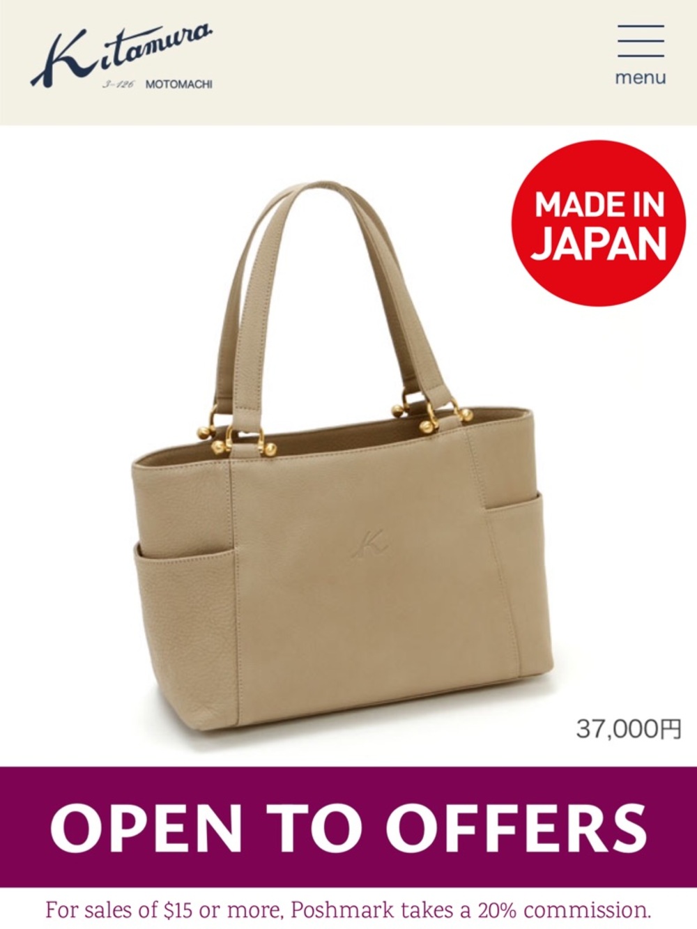Kitamura Semi Shoulder Bag